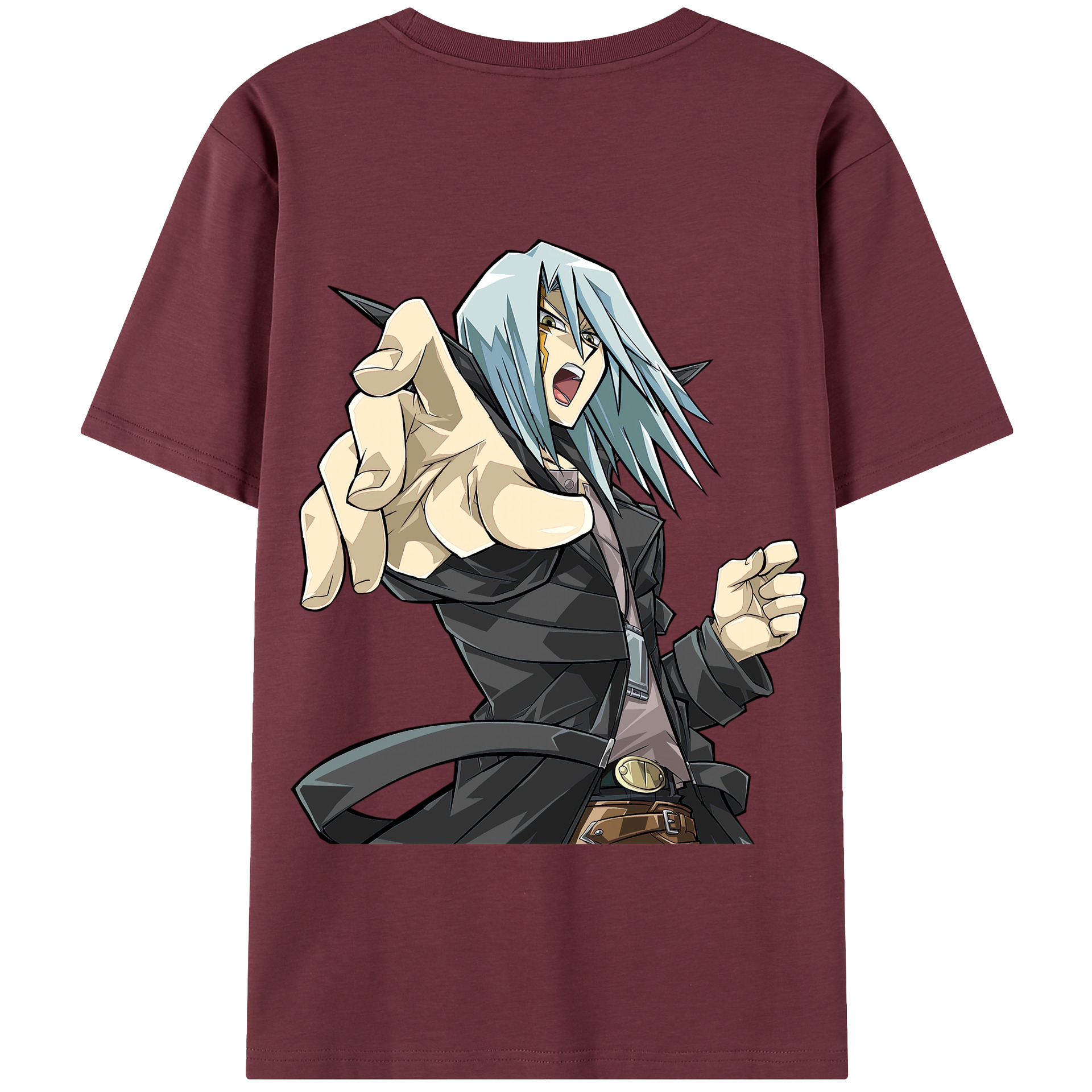 （画像用） 遊☆戯☆王 Yu-Gi-Oh! 綿100％半袖Tシャツ（背面プリント）